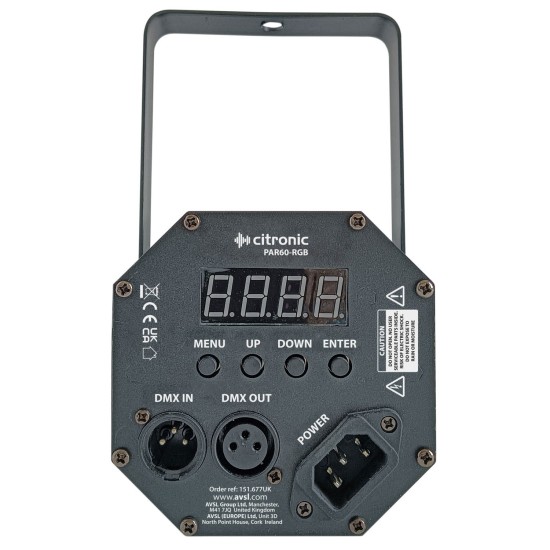 Faro LED Mini Profile Occhio di Bue 60W RGB per Spettacoli e Locali