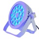 Faro LED Silenzioso 18 x 12W RGBWA/UV per Eventi e Ambienti Silenziosi