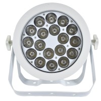 Faro LED Silenzioso 18 x 12W RGBWA/UV per Eventi e Ambienti Silenziosi