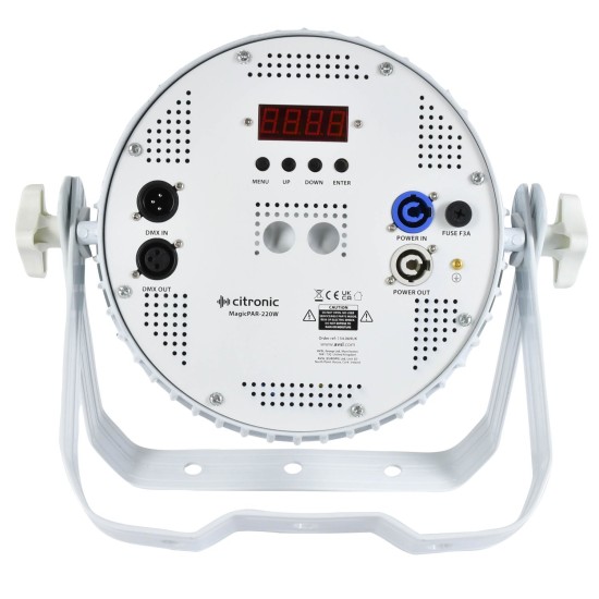 Faro LED Silenzioso 18 x 12W RGBWA/UV per Eventi e Ambienti Silenziosi