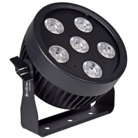 Faro Silent PAR LED RGBW 180W con Funzionamento Silenzioso