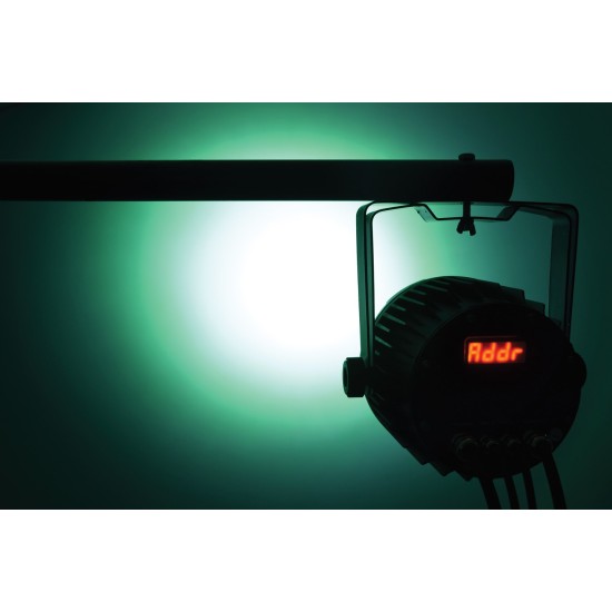 HIPAR-100 IP65: Proiettore LED RGBWA da 100W Impermeabile per Interni ed Esterni