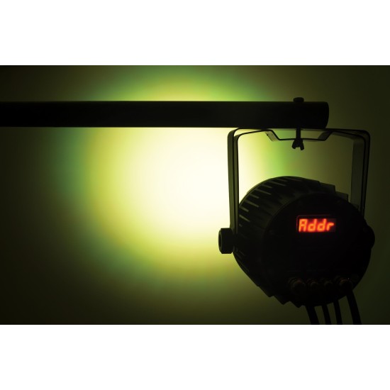 HIPAR-100 IP65: Proiettore LED RGBWA da 100W Impermeabile per Interni ed Esterni