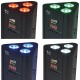 Illuminatore Ricaricabile Triplo PAR per Eventi con Batteria Integrata