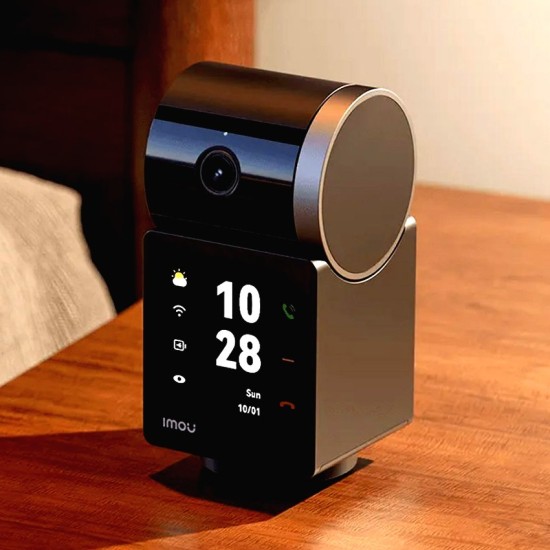 Imou Rex VT Pro Telecamera Indoor Wi-Fi 3K con Schermo e Videochiamate