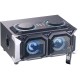 Impianto audio per karaoke con Bluetooth USB Slot SD MP3 Radio luce LED Ingressi Microfono Impianto audio per karaoke con Bluetooth USB Slot SD MP3 Radio luce LED Ingressi Microfono