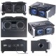 Impianto audio per karaoke con Bluetooth USB Slot SD MP3 Radio luce LED Ingressi Microfono Impianto audio per karaoke con Bluetooth USB Slot SD MP3 Radio luce LED Ingressi Microfono