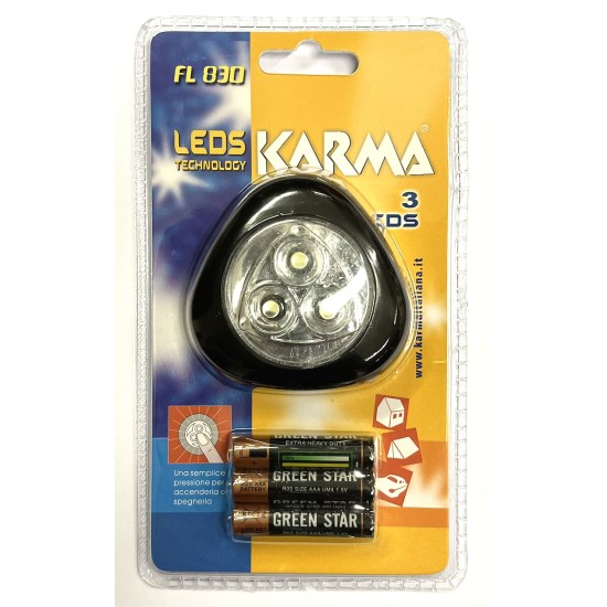 KARMA FL 830B - Luce a pressione per armadio in regalo KARMA FL 830B - Luce a pressione per armadio in regalo