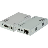 Kit Extender HDMI 4K su Ethernet fino a 100m con Funzione IR e Audio
