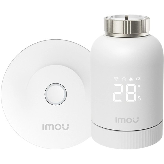 Kit Termovalvola Smart Imou Zigbee con Hub ZG2-EU e Valvola TRV1 - Termoregolazione Efficiente