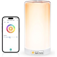 Lampada da Comodino Smart Wi-Fi RGBWW, Compatibile Apple HomeKit