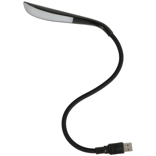Lampada USB LED Flessibile Nera Portatile con Controllo Touch e 3 Livelli di Luminosità - gooseneck lamp