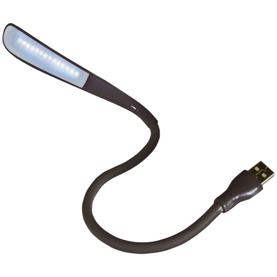 Lampada USB LED Flessibile Nera Portatile con Controllo Touch e 3 Livelli di Luminosità - gooseneck lamp