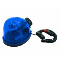 Lampeggiante per Automobile Auto BLU polizia con magnete & sirena