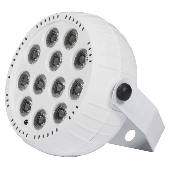 Luce LED PAR Mini Ricaricabile Bianca per Eventi e Feste