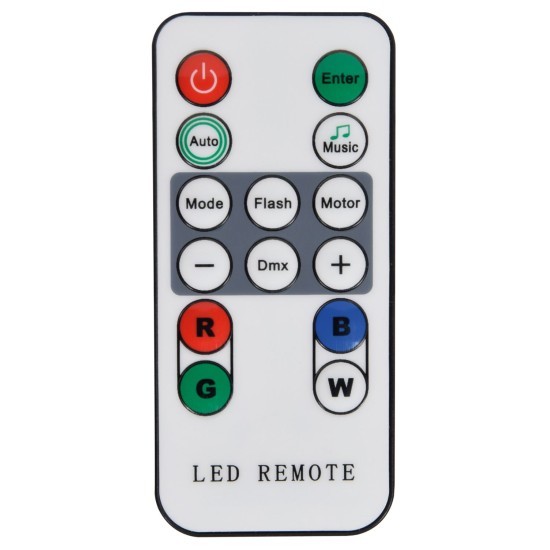 Luce PAR LED RGBW DMX PAR-20: 5 x 4W per Illuminazione Scenografica