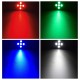 Luce PAR LED RGBW DMX PAR-20: 5 x 4W per Illuminazione Scenografica