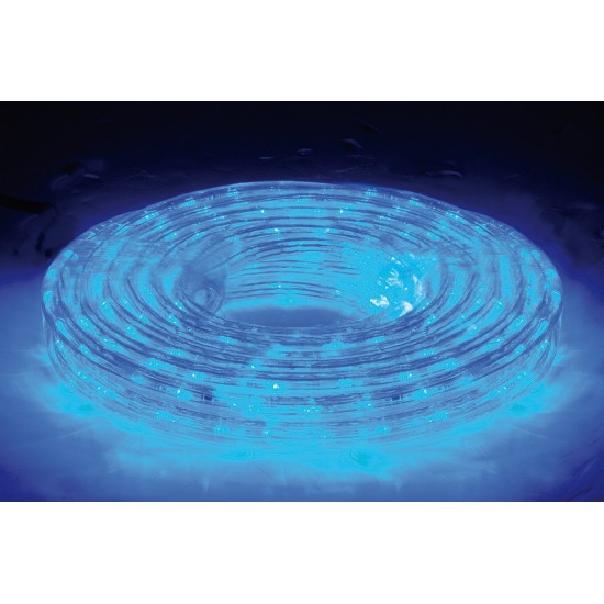 Luci a Corda LED Blu 50m per Interni ed Esterni - Illuminazione Scenografica