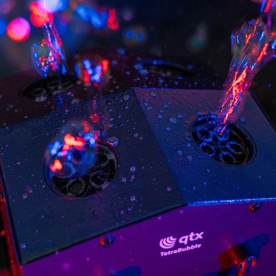 Macchina Bolle Professionale a 4 Ruote Tetra Bubble: Flusso Potente e Design Innovativo