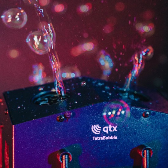 Macchina Bolle Professionale a 4 Ruote Tetra Bubble: Flusso Potente e Design Innovativo