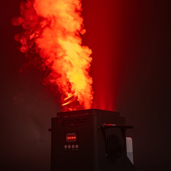 Macchina del Fumo Verticale Compatta con LED - VertiBox per Effetti Scenografici