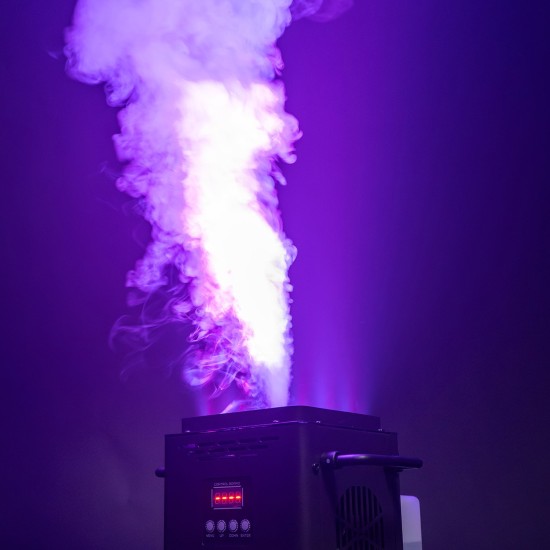 Macchina del Fumo Verticale Compatta con LED - VertiBox per Effetti Scenografici
