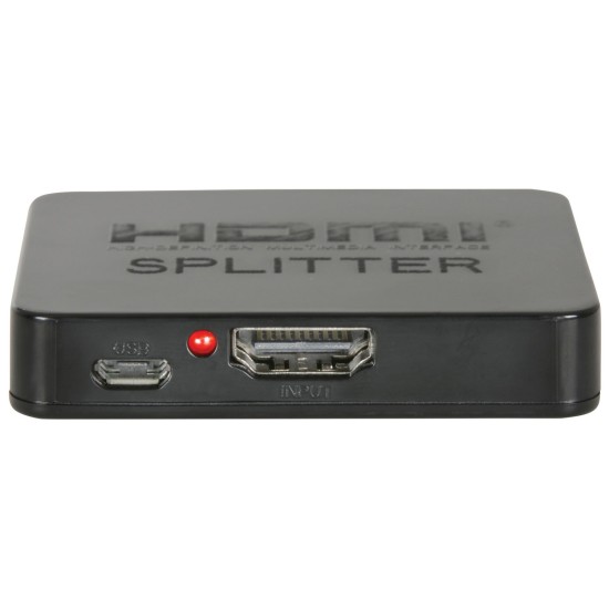 Mini Splitter HDMI 1x2 per Duplicazione Segnale 4K Ultra HD