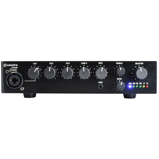 Mixer-Amplificatore Compatto UA240 a 5 Canali per Installazioni PA