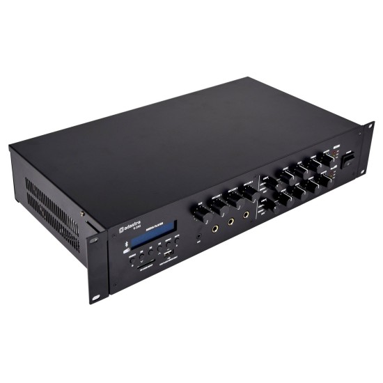 Mixer Amplificatore V-242 con DAB+, FM, USB, SD e Bluetooth per Due Zone 100V