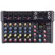 Mixer Compatto CMA-10 con Effetti DSP, Bluetooth e USB per Eventi Live