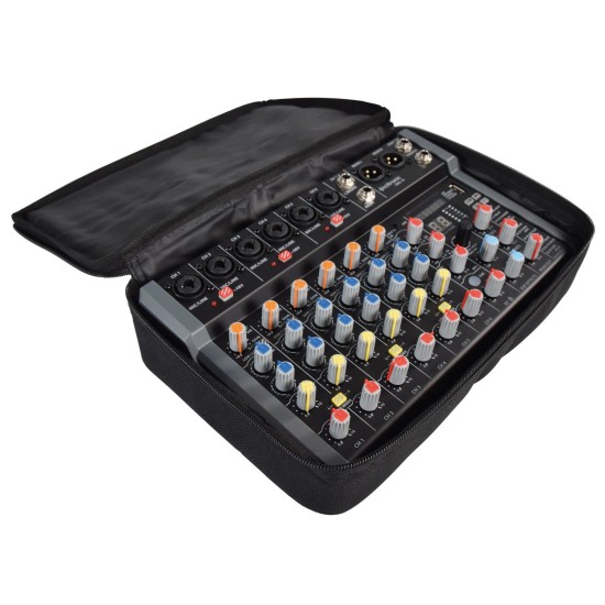 Mixer Compatto CMA-10 con Effetti DSP, Bluetooth e USB per Eventi Live