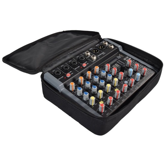 Mixer Compatto CMA-8 con Effetti DSP, Bluetooth e USB per Performance Audio di Qualità