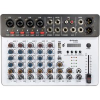 Mixer Compatto Q-PAD-8 a 8 Canali con USB/BT e Interfaccia Audio