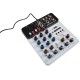Mixer Compatto Q-PAD con Interfaccia USB/BT/mp3 per Studio e Live