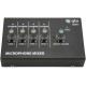 Mixer Microfonico Compatto a 4 Canali con Controllo Volume