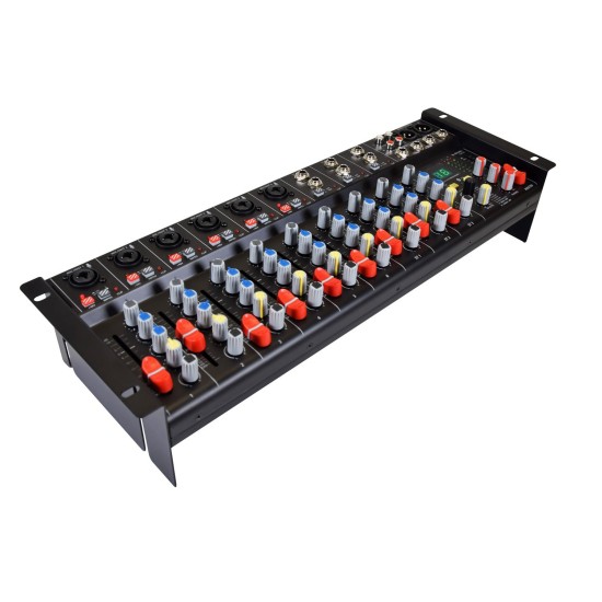 Mixer Rack-Mountable 9 Canali CSR-63 con DSP e Bluetooth per Setup Audio Professionali