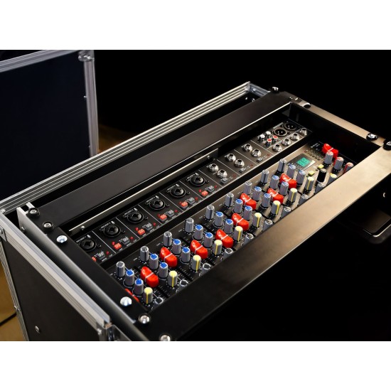 Mixer Rack-Mountable 9 Canali CSR-63 con DSP e Bluetooth per Setup Audio Professionali