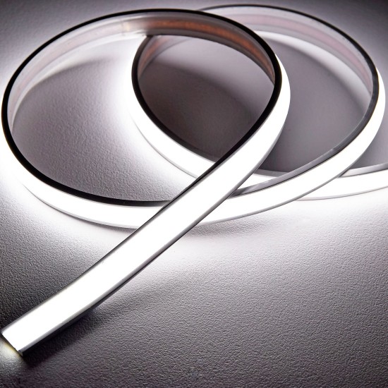 Nastro LED 24V IP66 Dome Frosted CW 30m per Illuminazione Professionale