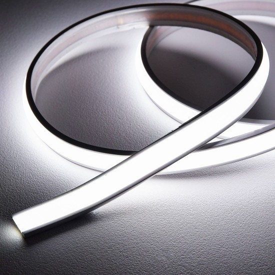 Nastro LED 24V IP66 Dome Frosted CW 30m per Illuminazione Professionale