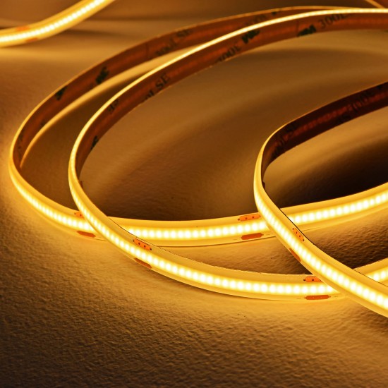 Nastro LED COB 50m 24V IP20 - Luce Continua per Interni