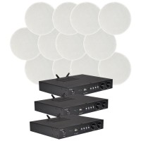 Pacchetto Smart Multiroom 6 Zone: Audio Streaming Wireless per Grandi Spazi