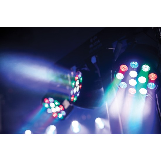 PB-1214 Sistema LED PAR Bar per DJ e Performer - Illuminazione Portatile con 4 PAR Cans