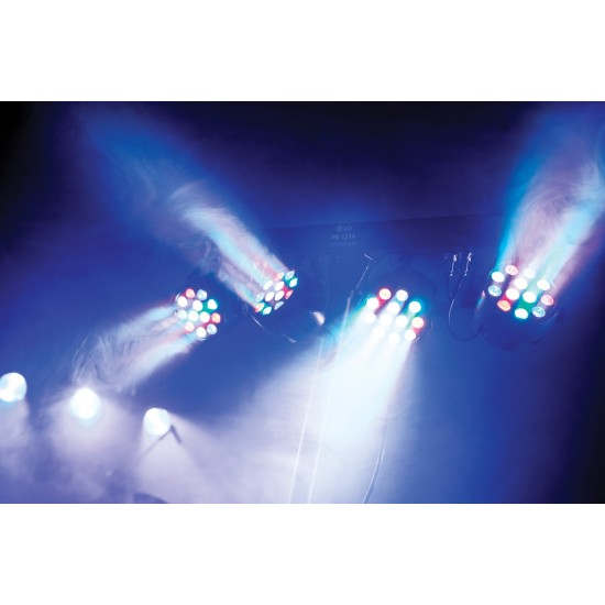 PB-1214 Sistema LED PAR Bar per DJ e Performer - Illuminazione Portatile con 4 PAR Cans