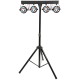 PB-1214 Sistema LED PAR Bar per DJ e Performer - Illuminazione Portatile con 4 PAR Cans
