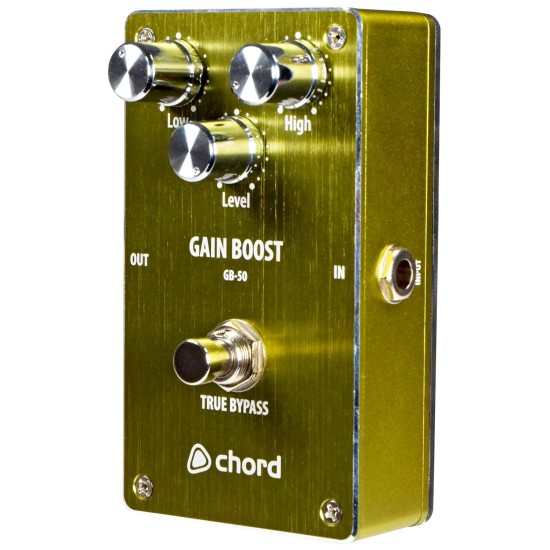Pedale Boost Gain Attivo GB-50 con EQ a 2 Bande