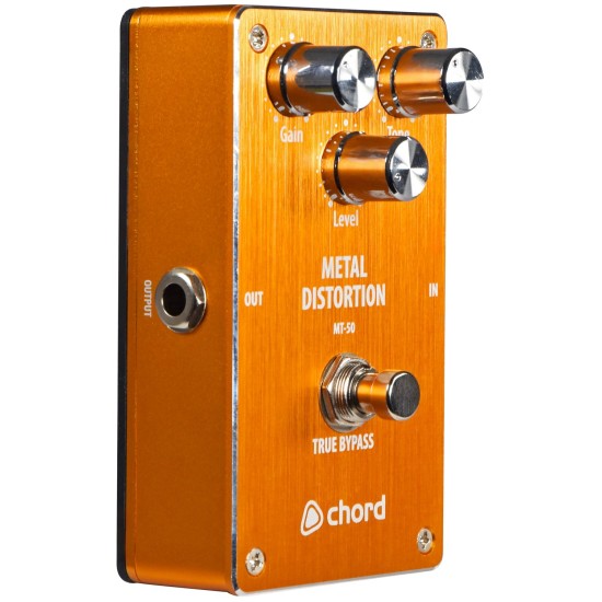Pedale Distorsore MT-50 per Chitarra: Potente Effetto per Metal e Hard Rock