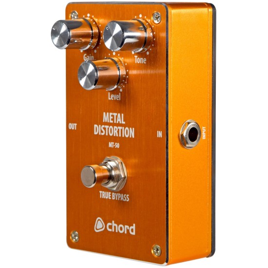 Pedale Distorsore MT-50 per Chitarra: Potente Effetto per Metal e Hard Rock