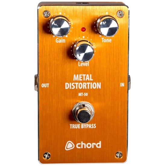Pedale Distorsore MT-50 per Chitarra: Potente Effetto per Metal e Hard Rock