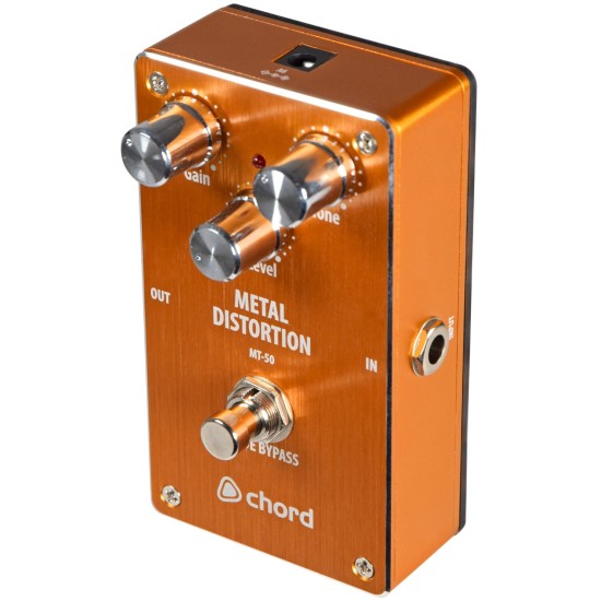 Pedale Distorsore MT-50 per Chitarra: Potente Effetto per Metal e Hard Rock