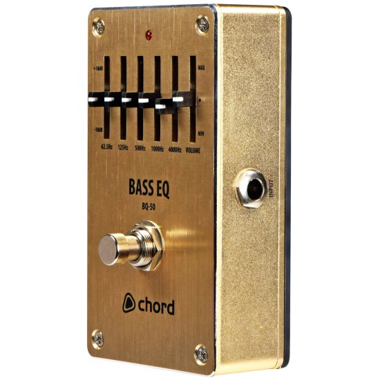 Pedale Equalizzatore a 5 Bande per Basso BQ-50: Controllo Totale del Suono